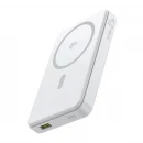 Зовнішній акумулятор Baseus Airpow Ⅱ Qi2 Magnetic Power Bank 10000mAh 22.5W Moon White（With Simple Series Charging Cable Type-C to Type-C（20V/3A）30cm