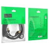 Мережевий кабель HOCO US02 Level pure copper gigabit ethernet cable(L=3M) Black - № 8