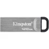 Флеш-накопичувач Kingston USB 3.2 DT Kyson 128GB Silver/Black (Черный)- № 3