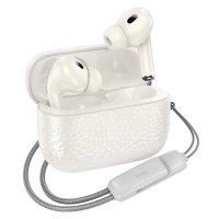 Бездротові навушники HOCO EQ9 Plus Duke true wireless ANC Noise Reduction BT headset Milky White
