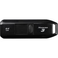 Флеш-накопичувач Patriot USB 3.2 Xporter 3 64GB Black (Цвет Черный) - фото № 4