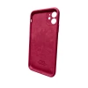 Чохол для смартфона Silicone Full Case AA Camera Protect for Apple iPhone 11 кругл 35,Maroon - № 2