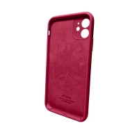 Чохол для смартфона Silicone Full Case AA Camera Protect for Apple iPhone 11 кругл 35,Maroon  - фото № 2