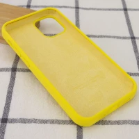 Чохол для смартфона Silicone Full Case AA Open Cam for Apple iPhone 14 Pro Max 56,Sunny Yellow (Колір Sunny Yellow) - фото № 3