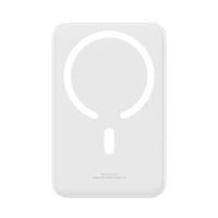 Зовнішній акумулятор Baseus Magnetic Mini Wireless Fast Charge Power Bank 20000mAh 20W White