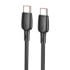 Кабель BOROFONE BX93 Super power 100W fast charging data cable Type-C to Type-C Black k44435 - № 1 Кабель BOROFONE BX93 Super power 100W fast charging data cable Type-C to Type-C Black (7073) Borofone - № 1