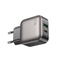 Мережевий зарядний пристрій BOROFONE BAS54A Absolute PD20W+QC3.0 charger (EU) Black