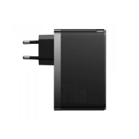 Мережевий зарядний пристрій Baseus GaN5 Pro Fast Charger 2C+U 140W EU Black(With Superior Series Fast Charging Data Cable Type-C to Type-C 240W（48V/5A