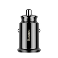 Автомобільний зарядний пристрій Baseus Grain Car Charger 3.1A Black (Цвет Черный) - фото № 6
