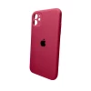 Чохол для смартфона Silicone Full Case AA Camera Protect for Apple iPhone 11 кругл 35,Maroon k45485 - № 1 Чохол для смартфона Silicone Full Case AA Camera Protect for Apple iPhone 11 кругл 35,Maroon - № 1