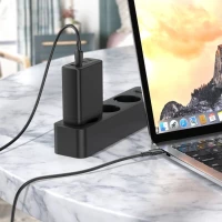 Кабель BOROFONE BX93 Super power 100W fast charging data cable Type-C to Type-C Black (Колір 7073) - фото № 5
