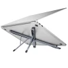 Підставка для ноутбука HOCO HD9 Action metal folding notebook holder Metal gray (Metal Gray)- № 6