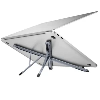 Підставка для ноутбука HOCO HD9 Action metal folding notebook holder Metal gray (Колір Metal Gray) - фото № 6