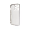 Чохол для смартфона AG Glass Matt Frame Color Logo for Apple iPhone 15 Pro Pearly White (Pearly White)- № 2