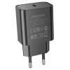Мережевий зарядний пристрій BOROFONE BA71A Power single Port PD20W charger Black (7073) Borofone - № 1
