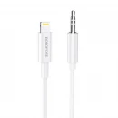 Аудіокабель BOROFONE BL9 Digital audio conversion cable for iP White