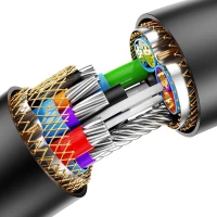 Кабель-подовжувач Baseus AirJoy Series USB3.0 Extension Cable 1.5m Cluster Black (Колір Black) - фото № 6