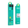 Аудіокабель HOCO UPA02 AUX Spring Audio cable (with Mic) Black (Черный)- № 7