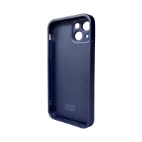 Чохол для смартфона AG Glass Matt Frame Color Logo for Apple iPhone 12 Navy Blue (Колір Navy Blue) - фото № 2