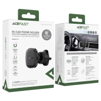 Автотримач для телефона ACEFAST D34 air outlet magnetic car holder Black (Цвет 7073) - фото № 2