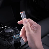 Кабель Hoco UA30 Type-C mini cigarette lighter Black (Колір Черный) - фото № 8