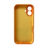 Чохол для смартфона Silicone Full Case AA Camera Protect for Apple iPhone 16 34,Papaya (Papaya)- № 3
