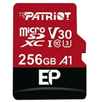 Карта пам'яті microSDXC (UHS-1 U3) Patriot EP Series 256Gb class 10 V30 (R-100MB/s, W-80MB/s) (adapter SD)