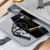 Кабель Hoco UA30 Type-C mini cigarette lighter Black (Колір Черный) - фото № 7