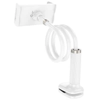Тримач для телефона HOCO HD10 Bamboo lazy stand White (Цвет Білий) - фото № 3