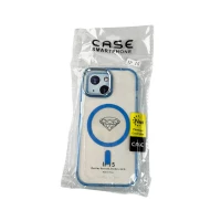 Чохол для смартфона Cosmic Acrilyc Colorful Mag for Apple iPhone 15 Light Blue (Цвет Light-Blue) - фото № 2