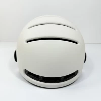 Захисний шолом Livall L23 (L) Ivory White (58-62см), сигнал поворотів та стопів, додаток, зйомний візор (пульт BR80 в комплекті не іде) (Цвет Ivory White) - фото № 2