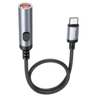 Кабель Hoco UA30 Type-C mini cigarette lighter Black (Колір Черный) - фото № 4