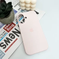Чохол для смартфона Silicone Full Case AA Open Cam for Apple iPhone 16 57,Dusty Pink (Колір Dusty-Pink) - фото № 4