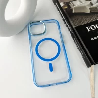 Чохол для смартфона Cosmic Acrilyc Colorful Mag for Apple iPhone 15 Light Blue (Цвет Light-Blue) - фото № 4