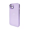 Чохол для смартфона AG Glass Matt Frame Color Logo for Apple iPhone 14 Light Purple k43674 - № 1 Чохол для смартфона AG Glass Matt Frame Color Logo for Apple iPhone 14 Light Purple (Light Purple) AG Glass - № 1
