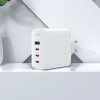 Мережевий зарядний пристрій ACEFAST A37 PD100W GaN (3*CUSB-C+USB-A) charger set White (Білий)- № 3