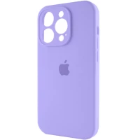 Чохол для смартфона Silicone Full Case AA Camera Protect for Apple iPhone 15 Pro Max 26,Elegant Purple (Колір Elegant Purple) - фото № 3