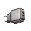 Мережевий зарядний пристрій BOROFONE BAS54A Absolute PD20W+QC3.0 charger set (C to C) (EU) Black (7073)- № 3