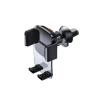 Автотримач для телефона Baseus Easy Control Clamp Car Mount Holder (Air Outlet Version)Black (7073)- № 6