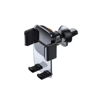 Автотримач для телефона Baseus Easy Control Clamp Car Mount Holder (Air Outlet Version)Black (Колір 7073) - фото № 6