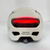Захисний шолом Livall L23 (L) Ivory White (58-62см), сигнал поворотів та стопів, додаток, зйомний візор (пульт BR80 в комплекті не іде) (Ivory White)- № 6