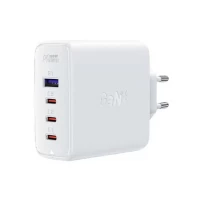 Мережевий зарядний пристрій ACEFAST A37 PD100W GaN (3*CUSB-C+USB-A) charger set White (Цвет Білий) - фото № 2