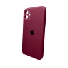 Чохол для смартфона Silicone Full Case AA Camera Protect for Apple iPhone 11 Pro кругл 47,Plum k45502 - № 1 Чохол для смартфона Silicone Full Case AA Camera Protect for Apple iPhone 11 Pro кругл 47,Plum - № 1