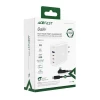 Мережевий зарядний пристрій ACEFAST A37 PD100W GaN (3*CUSB-C+USB-A) charger set White (Білий)- № 4
