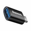 Адаптер Baseus Ingenuity Series Mini OTG Adaptor Type-C to USB-A 3.1 Black - № 3