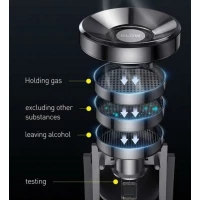 Алкотестер Baseus Digital Alcohol Tester Black  - фото № 5
