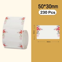Етикетки NIIMBOT T50*30-230 SPRING Color For B1/B21/B3S (A2A68351801) (Колір SPRING Color) - фото № 2