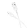 Кабель BOROFONE BX113 Lenny silicone charging data cable iP(L=1M) White k55596 - № 1 Кабель BOROFONE BX113 Lenny silicone charging data cable iP(L=1M) White (7068) Borofone - № 1