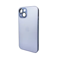 Чохол для смартфона AG Glass Matt Frame Color Logo for Apple iPhone 15 Sierra Blue (Колір Sierra Blue), Атикул k43688 |  купить на VILKI.NET - фото № 1