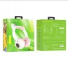 Бездротові навушники BOROFONE BO18 Cat ear BT headphones White (Белый)- № 4